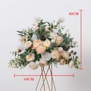 Paper Cone Wedding Backdrop