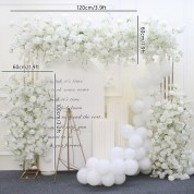 Black And White Artificial Flower Arrangements