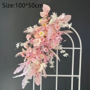 Simple Wedding Gate Decoration With Flowers