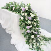 Decorating A Curtain Backdrop For A Wedding