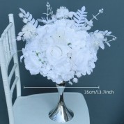 Baby Blue Silver And White Wedding Decorations