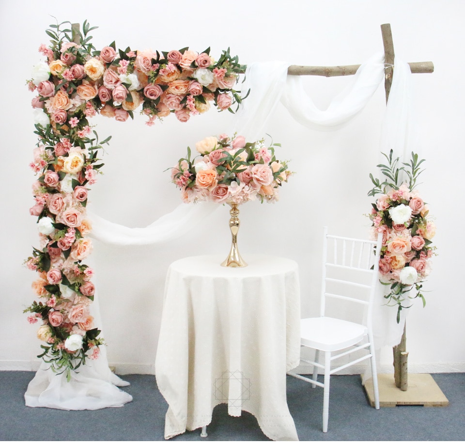 natural flower arrangements for church