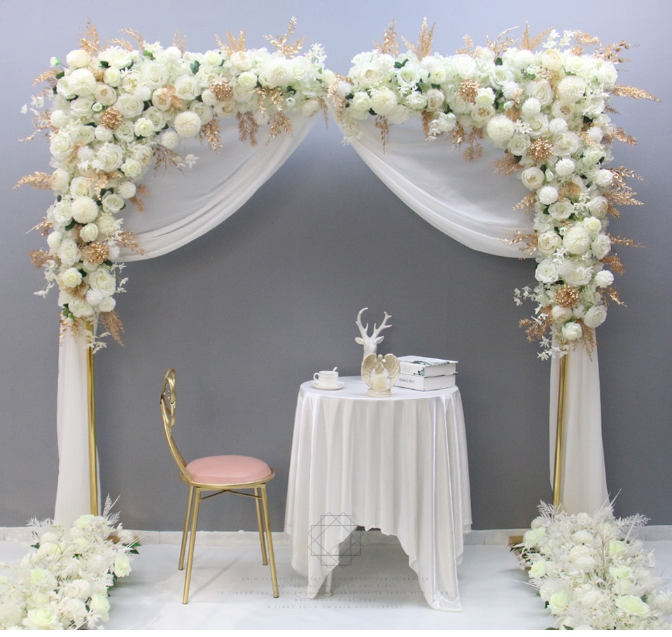 silver and sage wedding flower