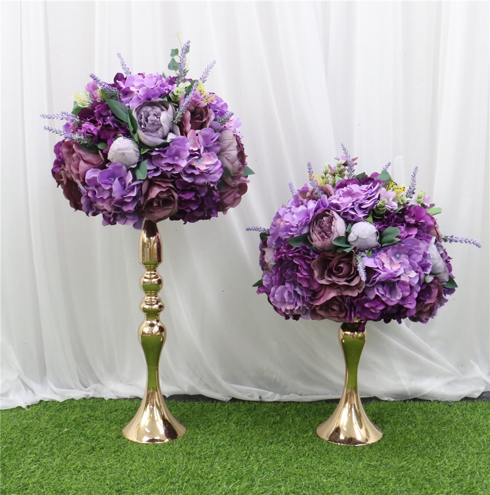 purple outdoor flower arrangements9