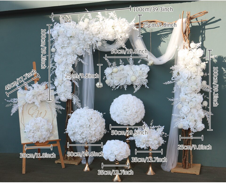 baby blue silver and white wedding decorations1