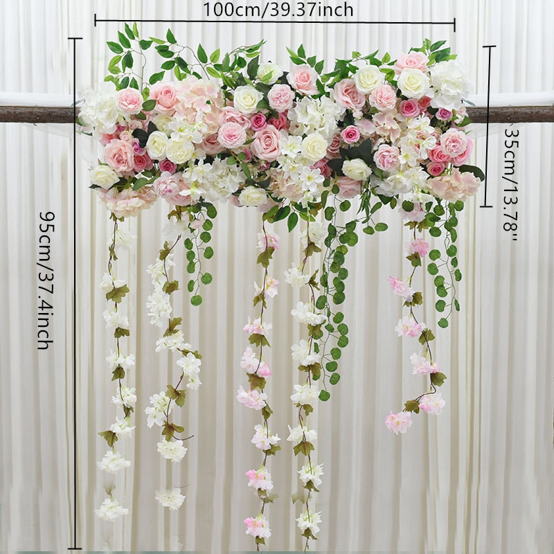 orchid flower arrangements in tall vass for weddings3