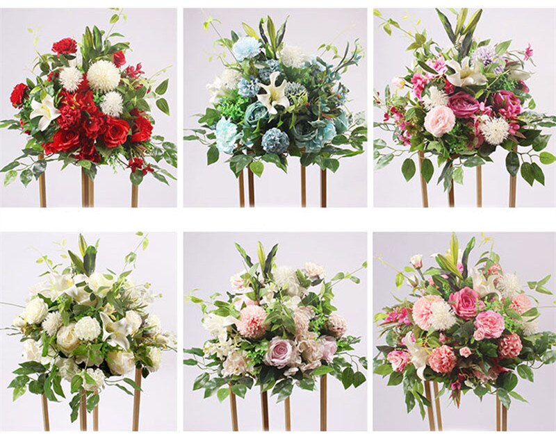 sweet pea flower wedding bouquets1