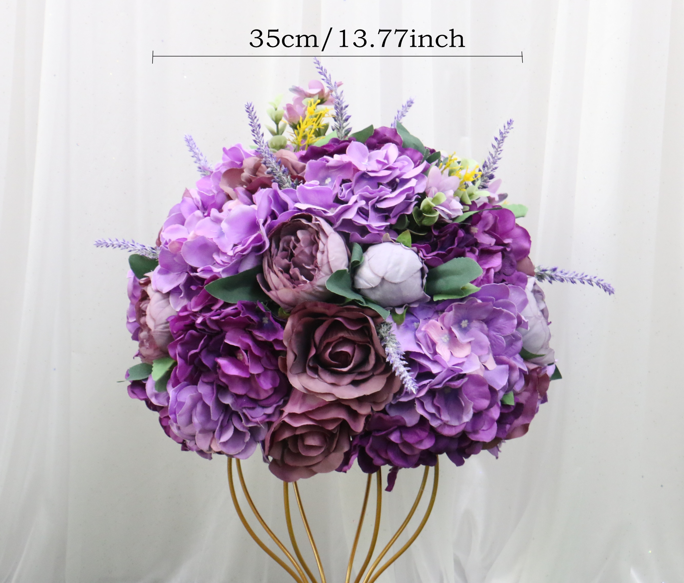 purple outdoor flower arrangements1