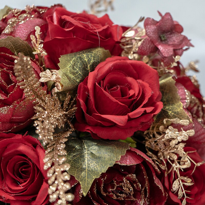 simple dining table flowers4