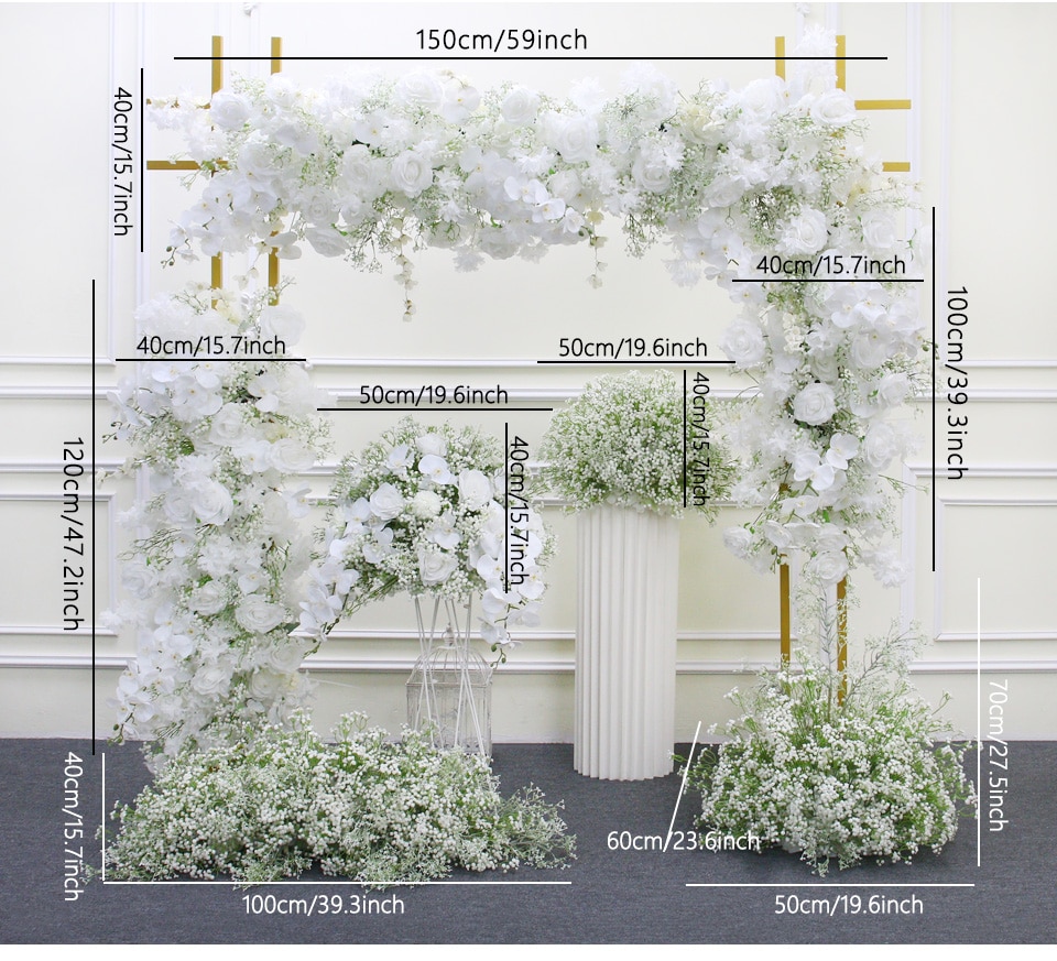 diy white birch wedding arch1