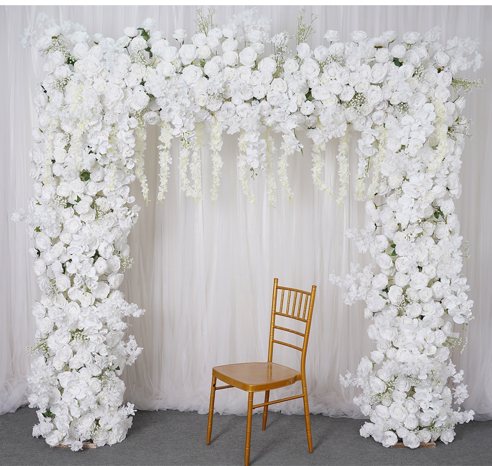 ivory silk flower wedding bouquets online7