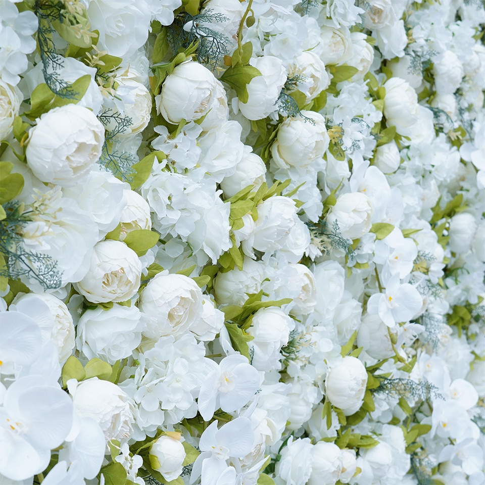 chinese wedding baby's breath white flower10