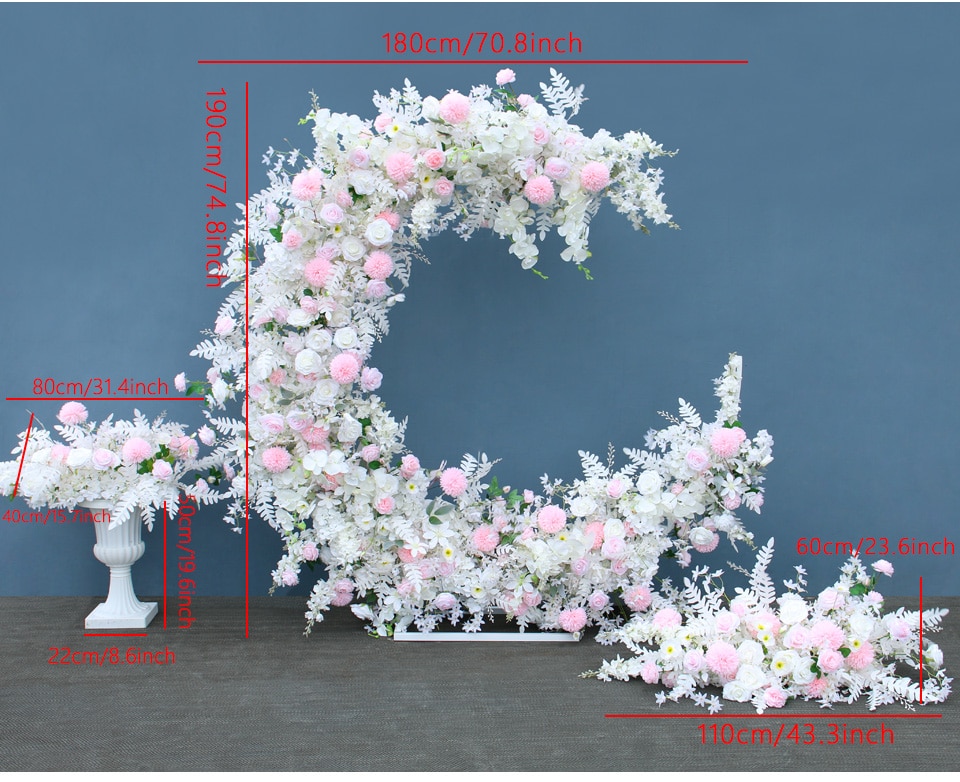 pink flower wedding decorations1