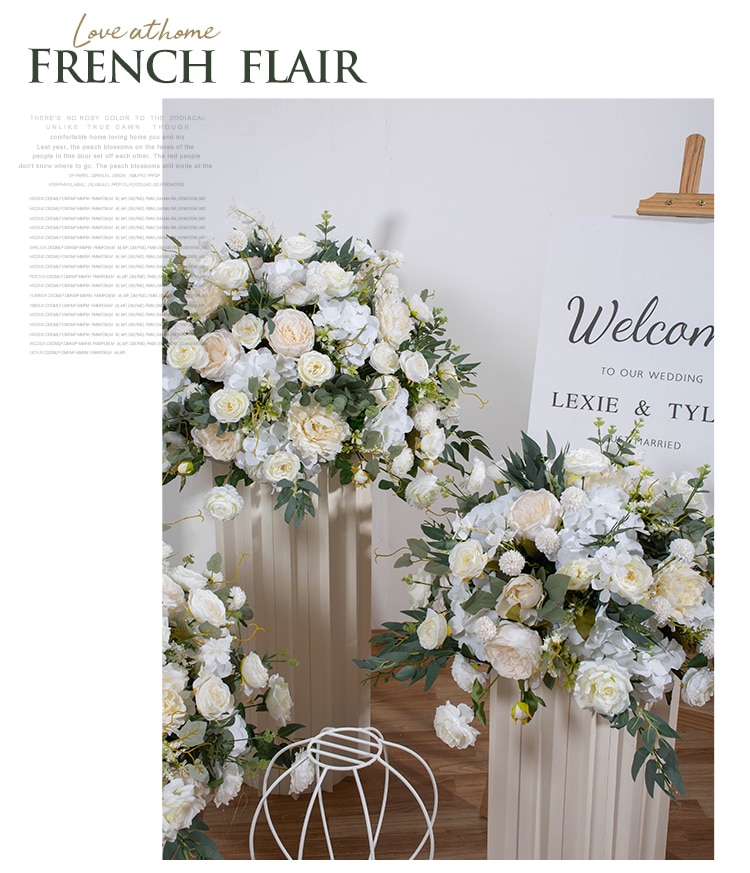 flower arrangements with pine tree8