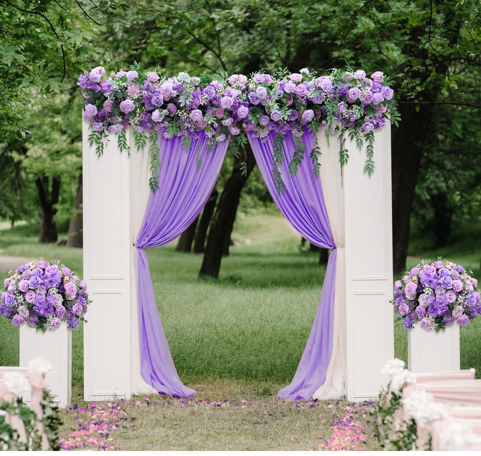 purple forget me not artificial flowers