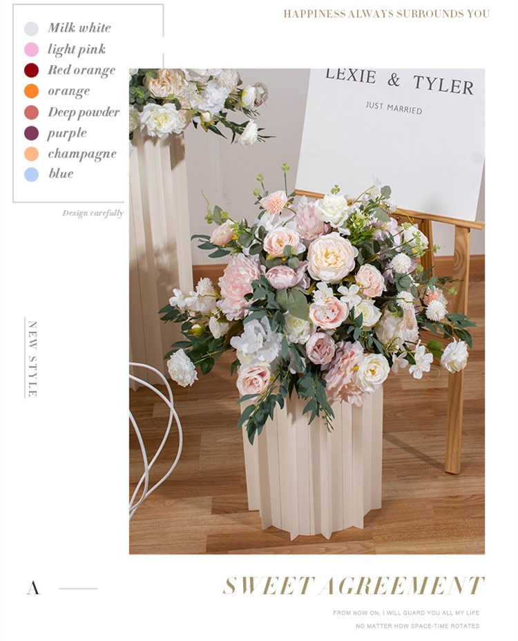 flower arrangements with pine tree9