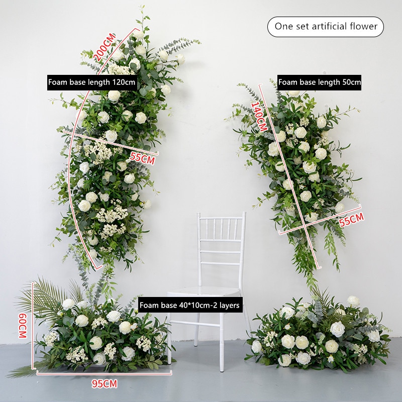 ivory flower arrangements1