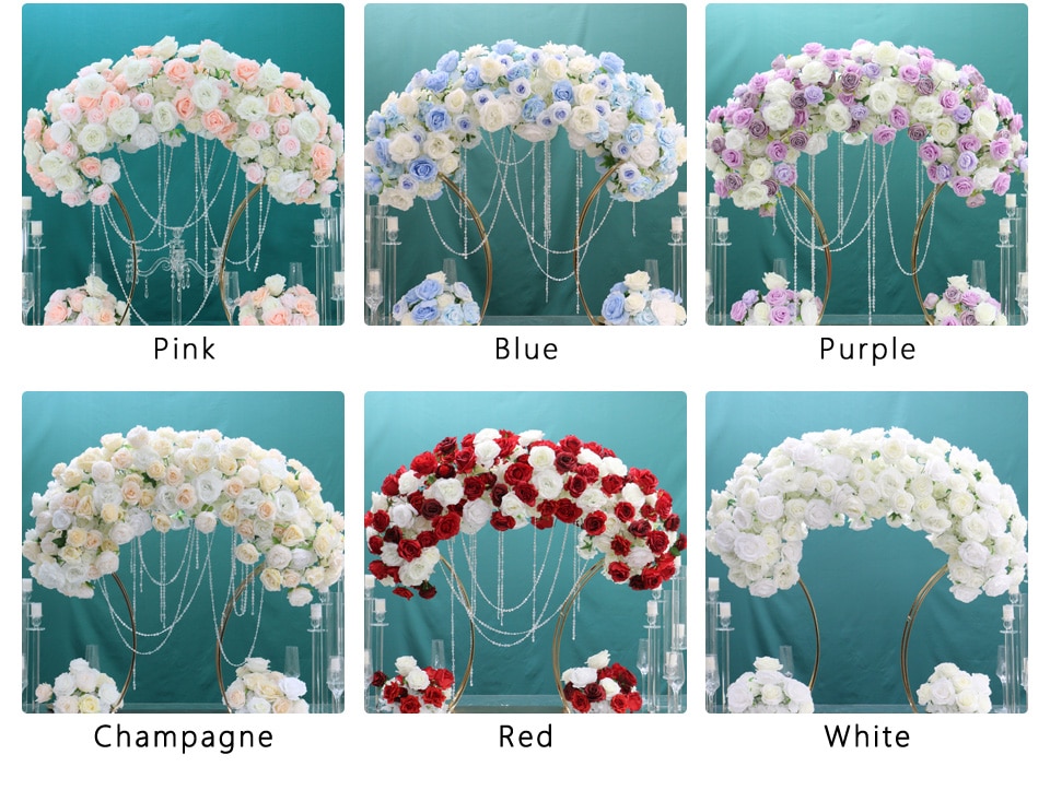 fake floral wedding bouquets4