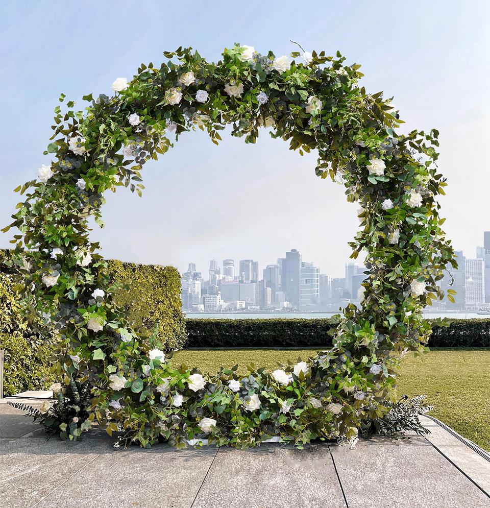 formal wedding backdrop