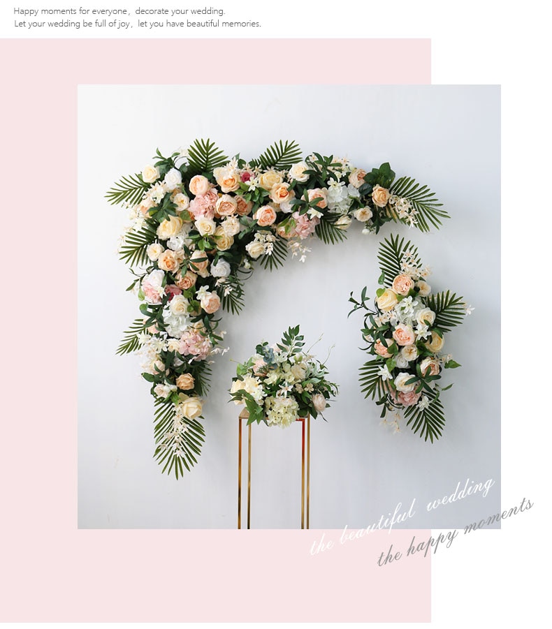 diy flower wedding arch7