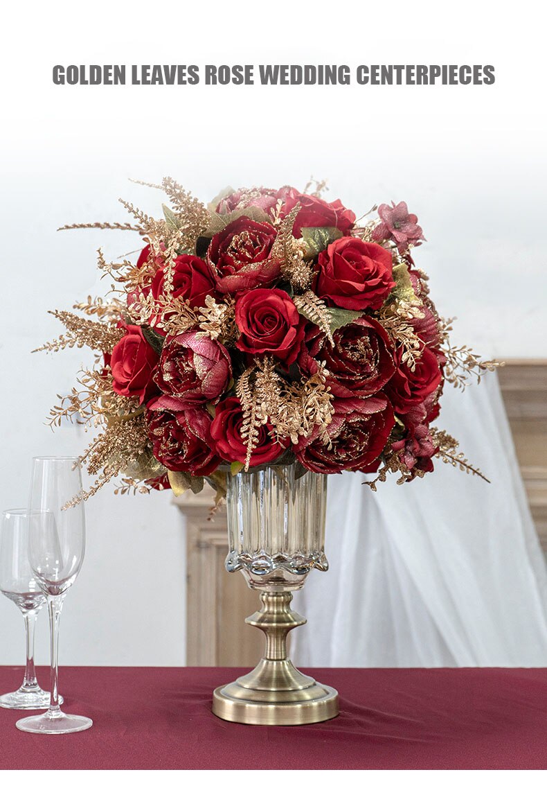 simple dining table flowers