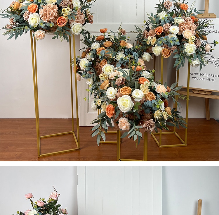 cheap fake flower arrangements for home4