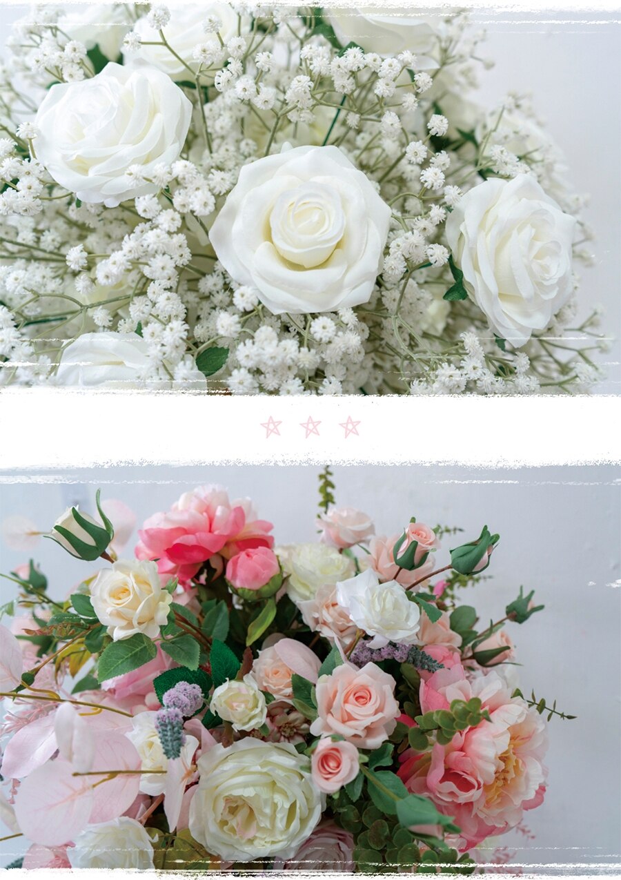 cheap white artificial flowers for graves4