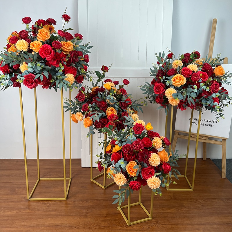 cheap fake flower arrangements for home10