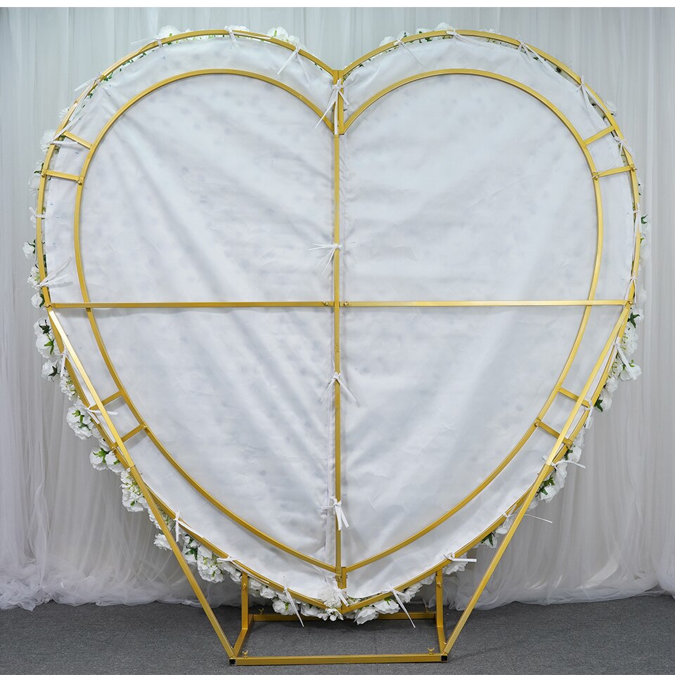 diy metal pipe wedding arch7