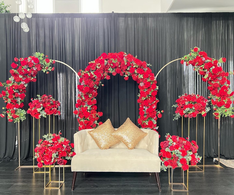 cheap square wedding arch