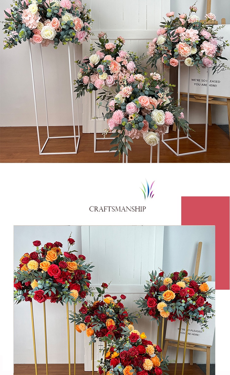 cheap fake flower arrangements for home7