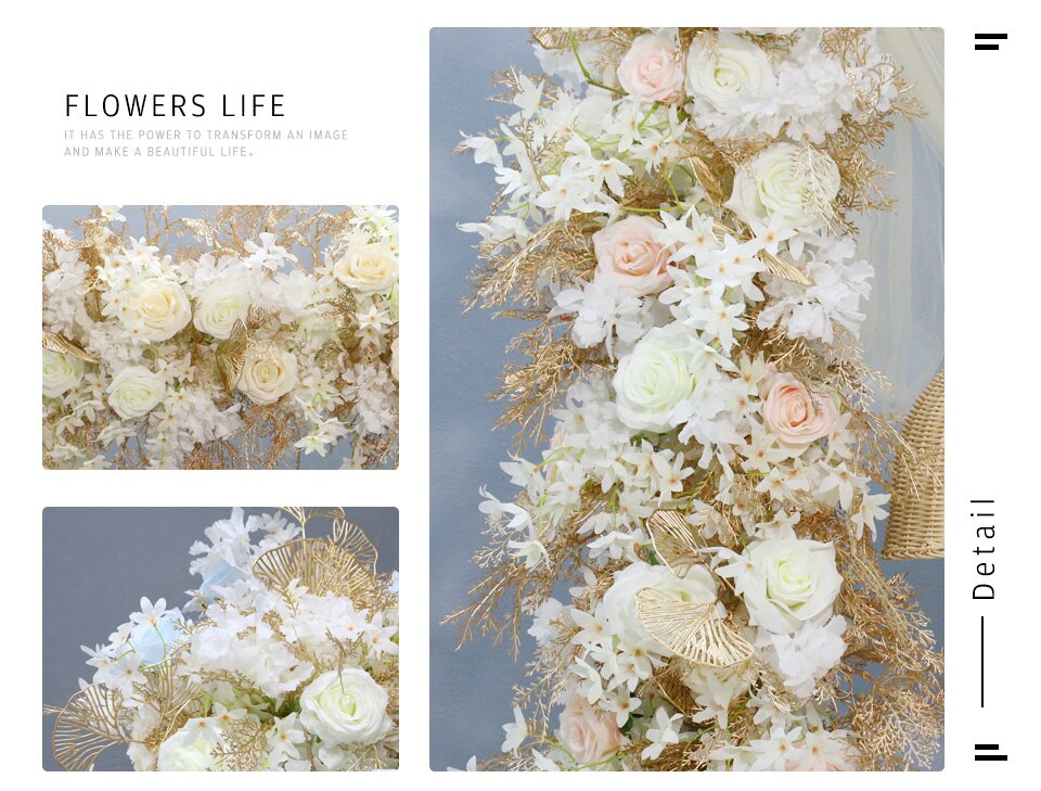 white wedding cake flower7