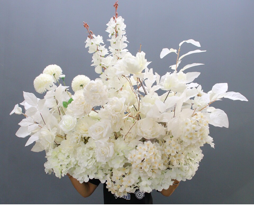 flowers on table white10