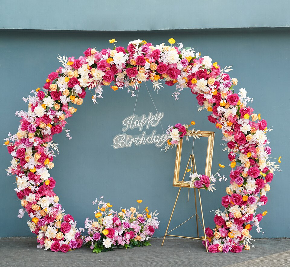 flower pot ring design wall4