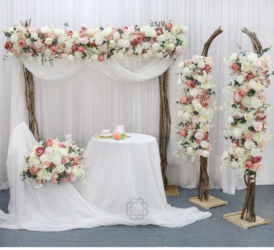 metal garden wedding arch