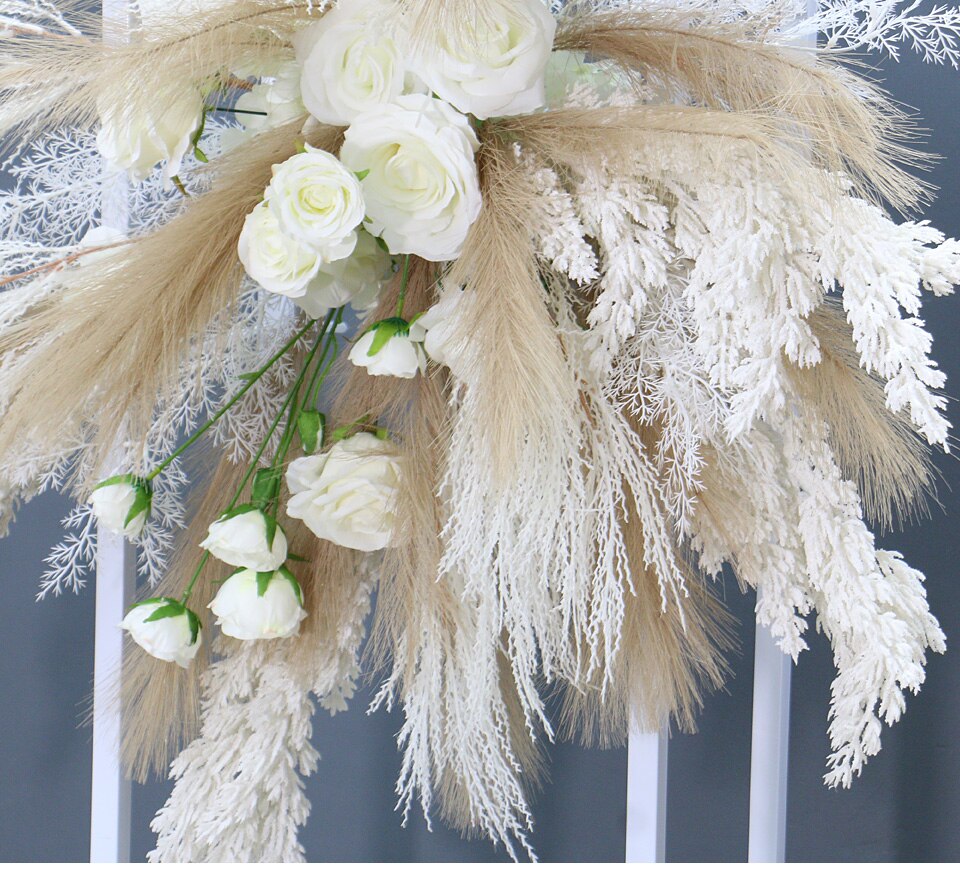 ivory gingham table runner8