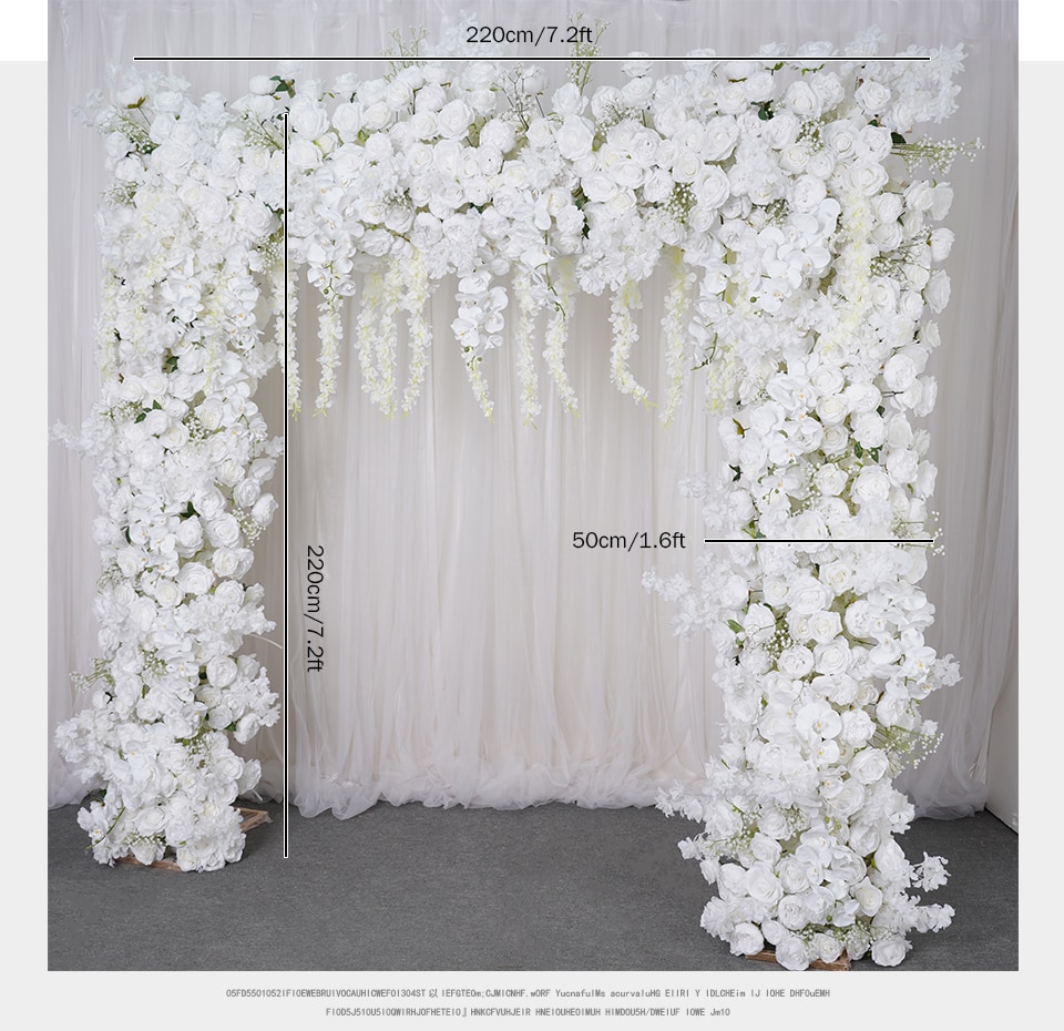 ivory silk flower wedding bouquets online1