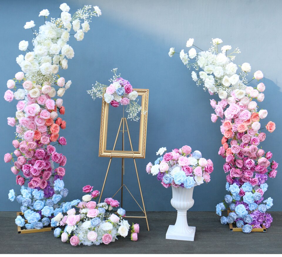 3 color combination wedding decor