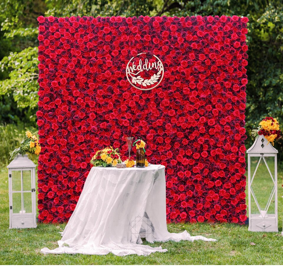 pyramid shaped flower arrangement