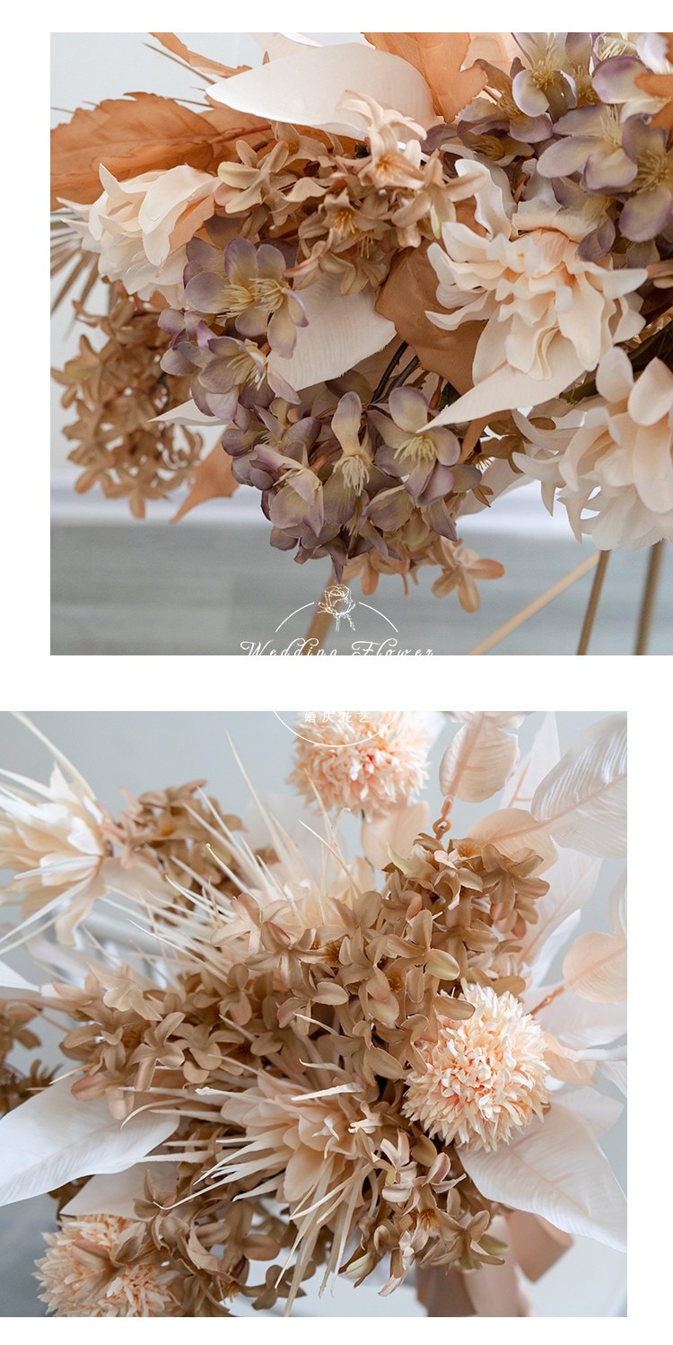 flower arrangements using wooden roses10