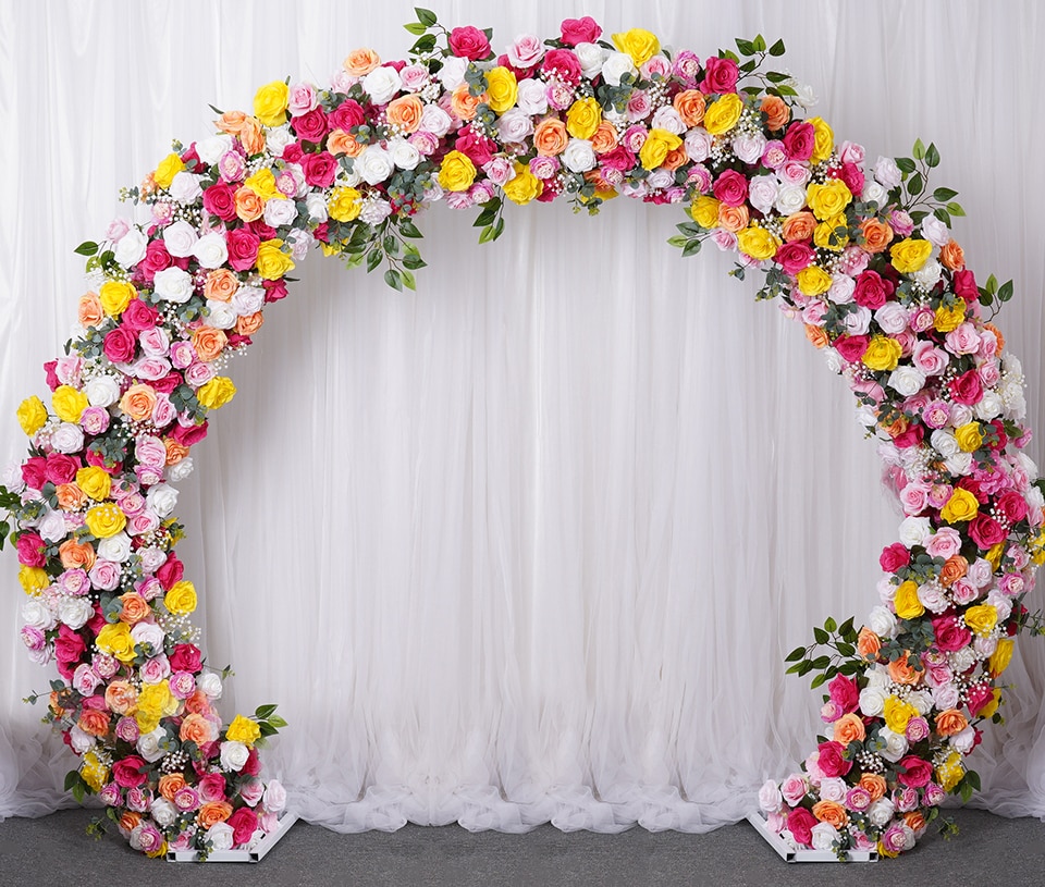 flower pot ring design wall