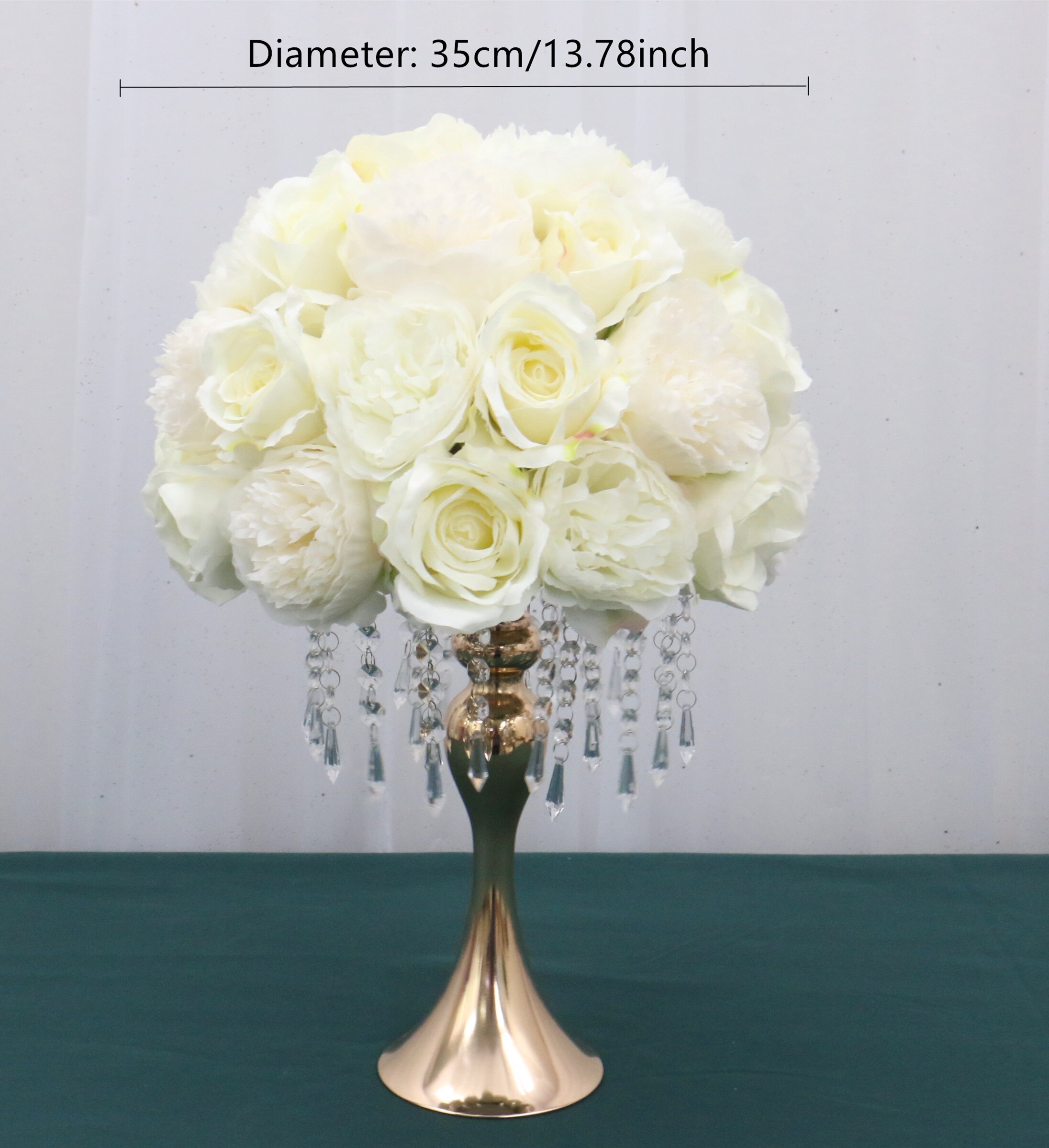 lemon green and white wedding decor4