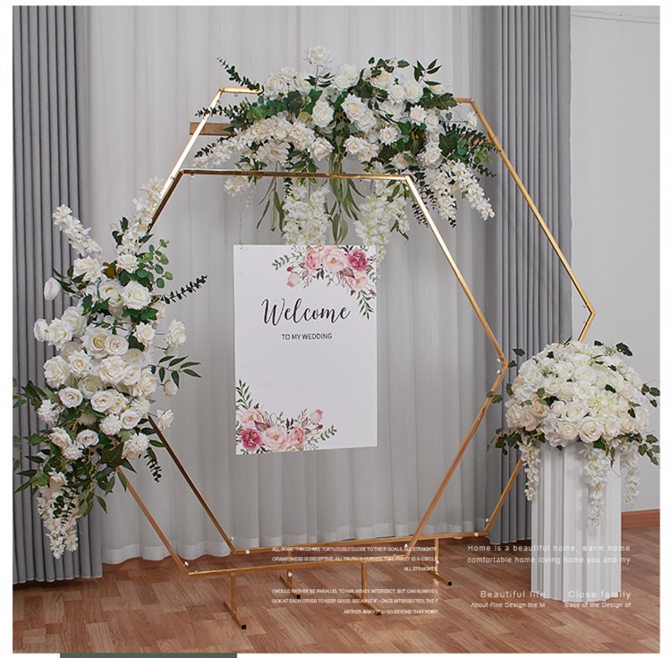 home wedding backdrop