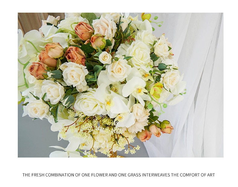 above the table wedding floral arch8