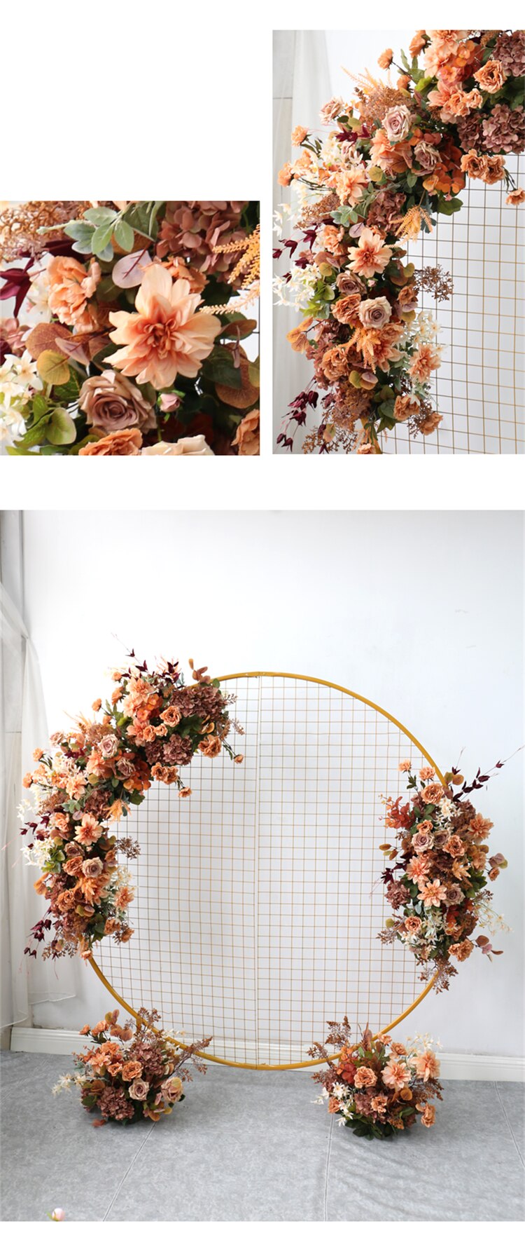 natural greenery wedding decorations10