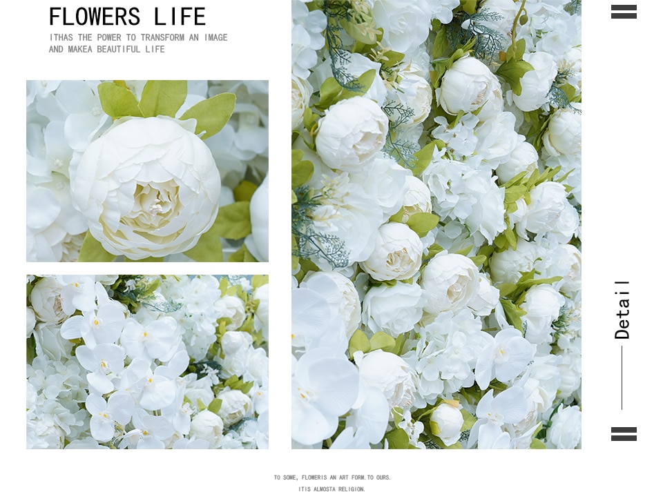 chinese wedding baby's breath white flower2