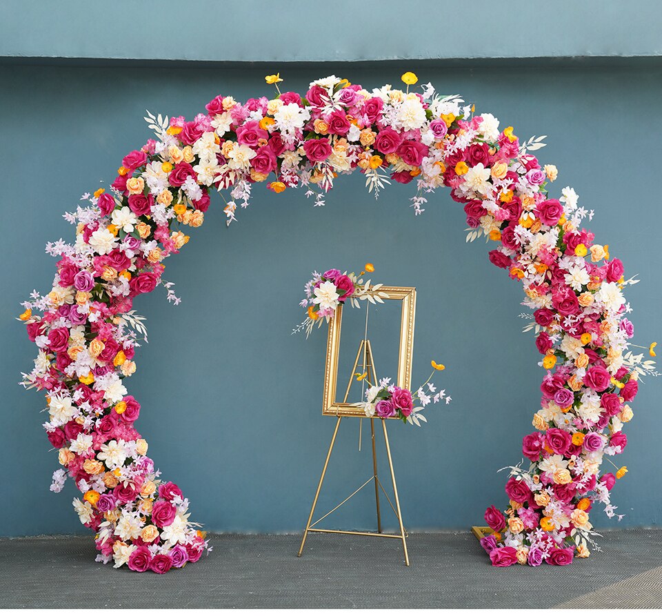 flower pot ring design wall8