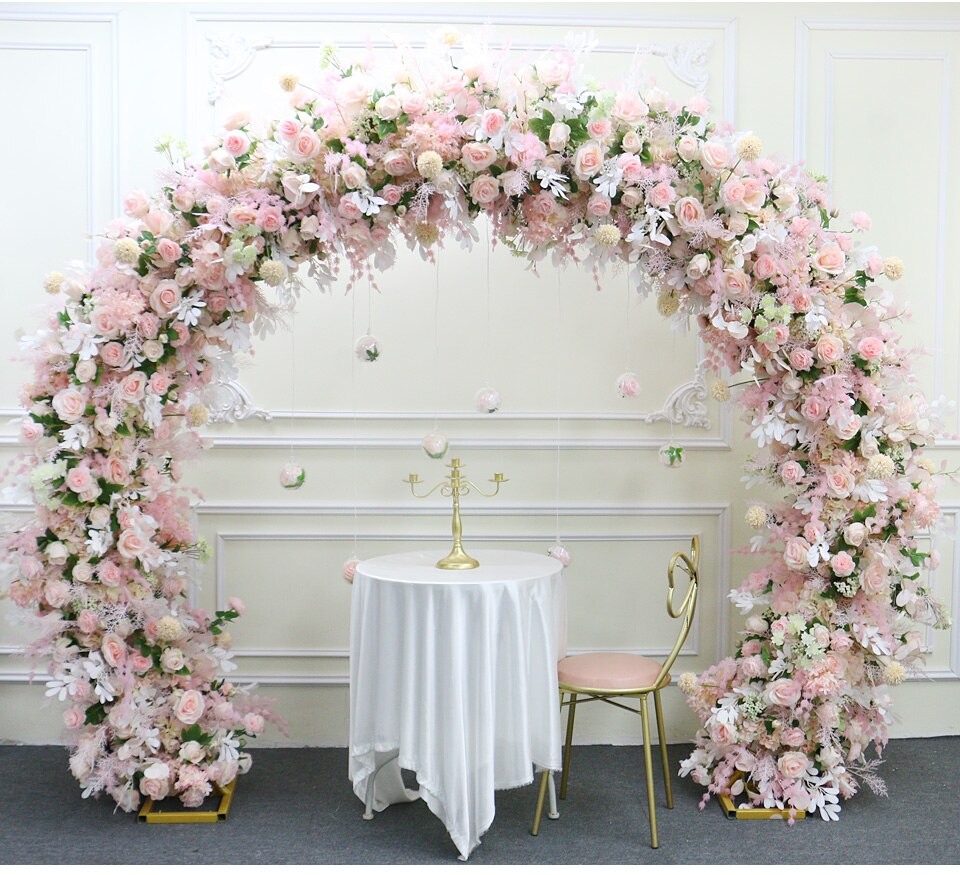 s07705 champagne flower over the door wall décor7