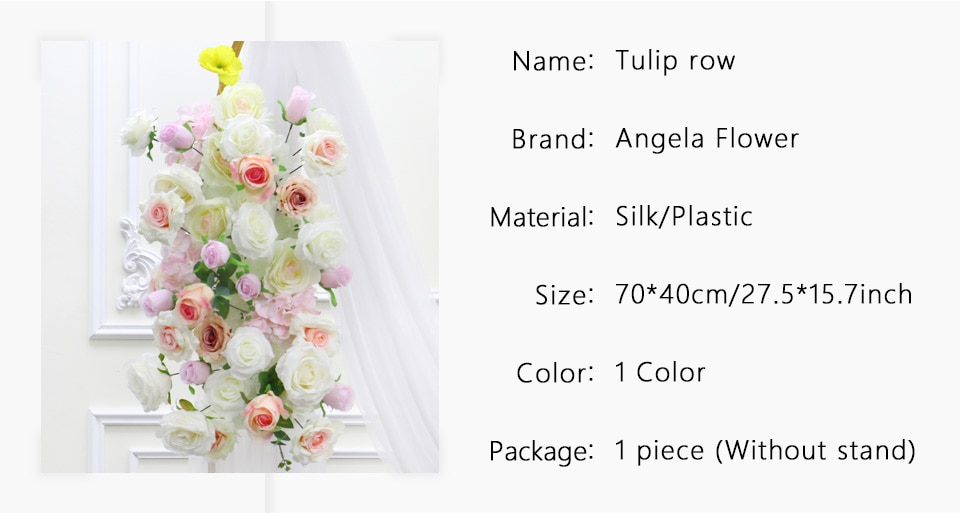 green table runner wedding flowers1