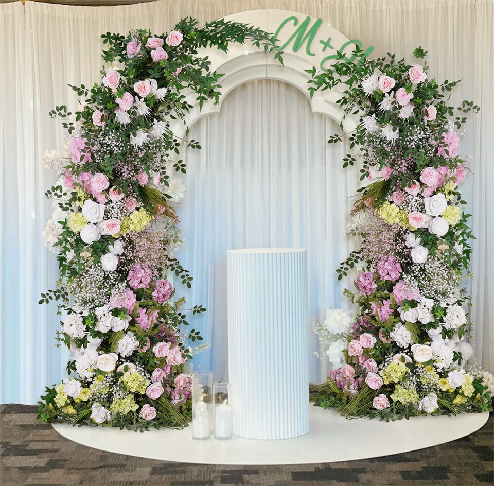 flower drape wall